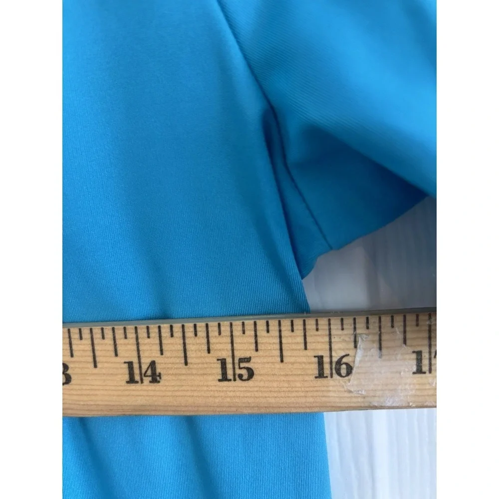 Tommy‎ Bahama Golf Women's Zip Golf Dress Scuba Blue Medium With Matching Shorts